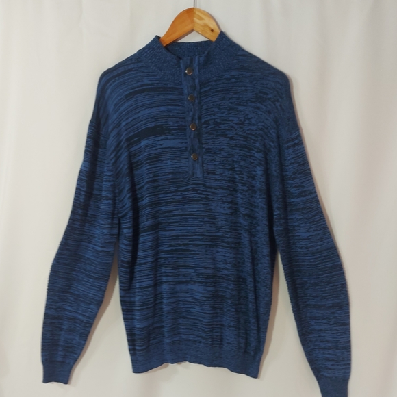 Akuaku sweaters size large color blue and black - Picture 10 of 14